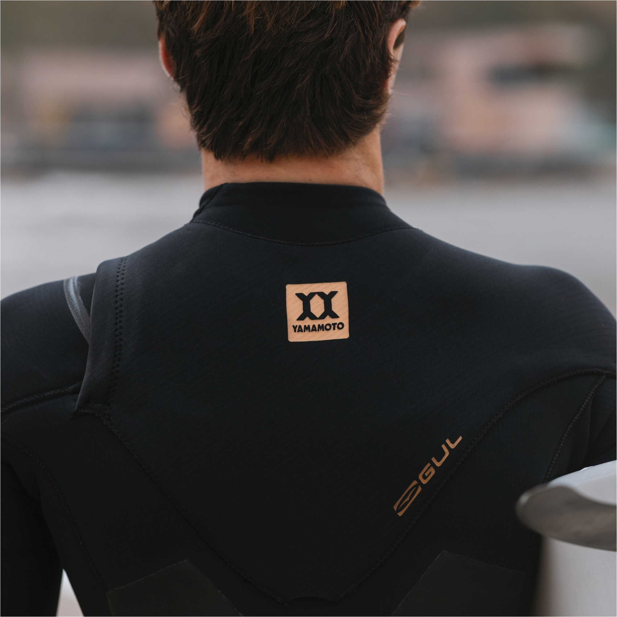 Gul Viper 5/4mm Yamamoto Chest Zip 2026 Våddragt Til Mænd, VR1224 Black